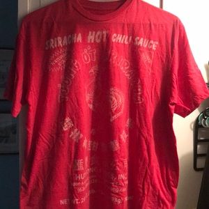 Savvy Sriracha Hot Chili Sauce T-Shirt Large NWOT